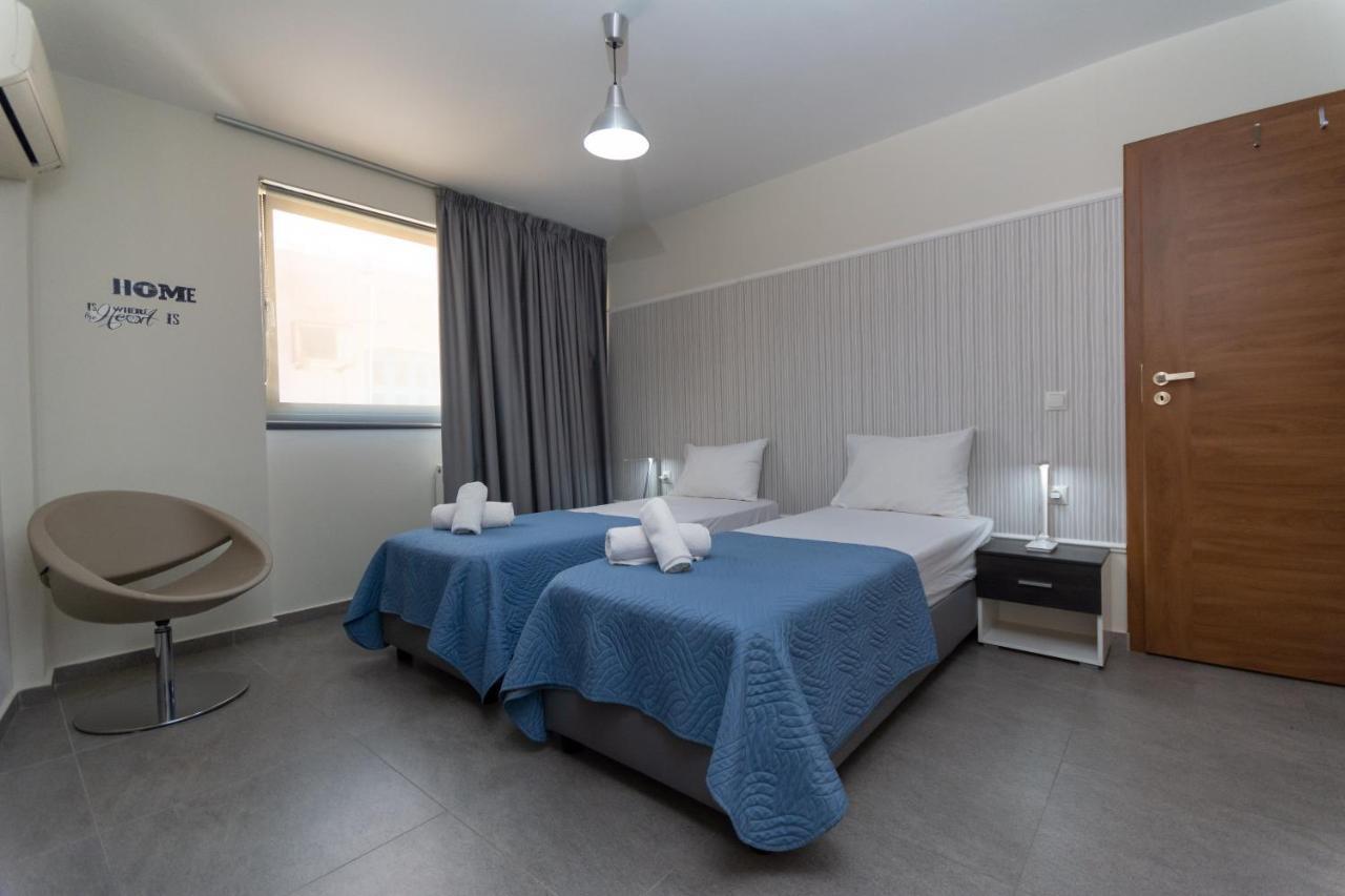 Spacious Fully Equipped 3Bd 2Bath Apt In The Heart Of City With Balconies Ac And Fast Wifi #1 Candia Esterno foto